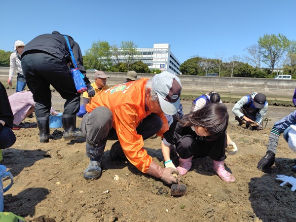 アサリ地産地消ツアー